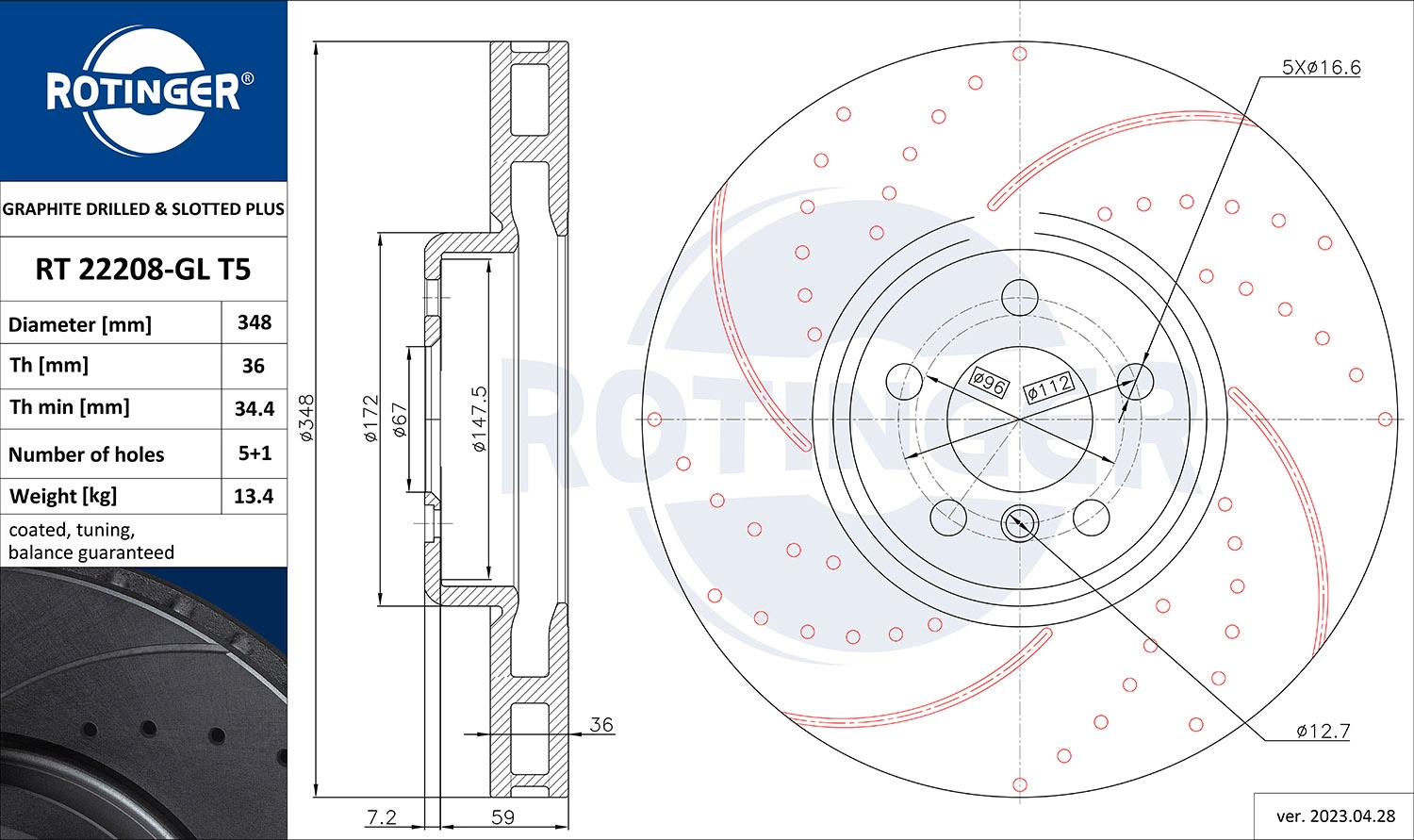 RT 22208-GL T5