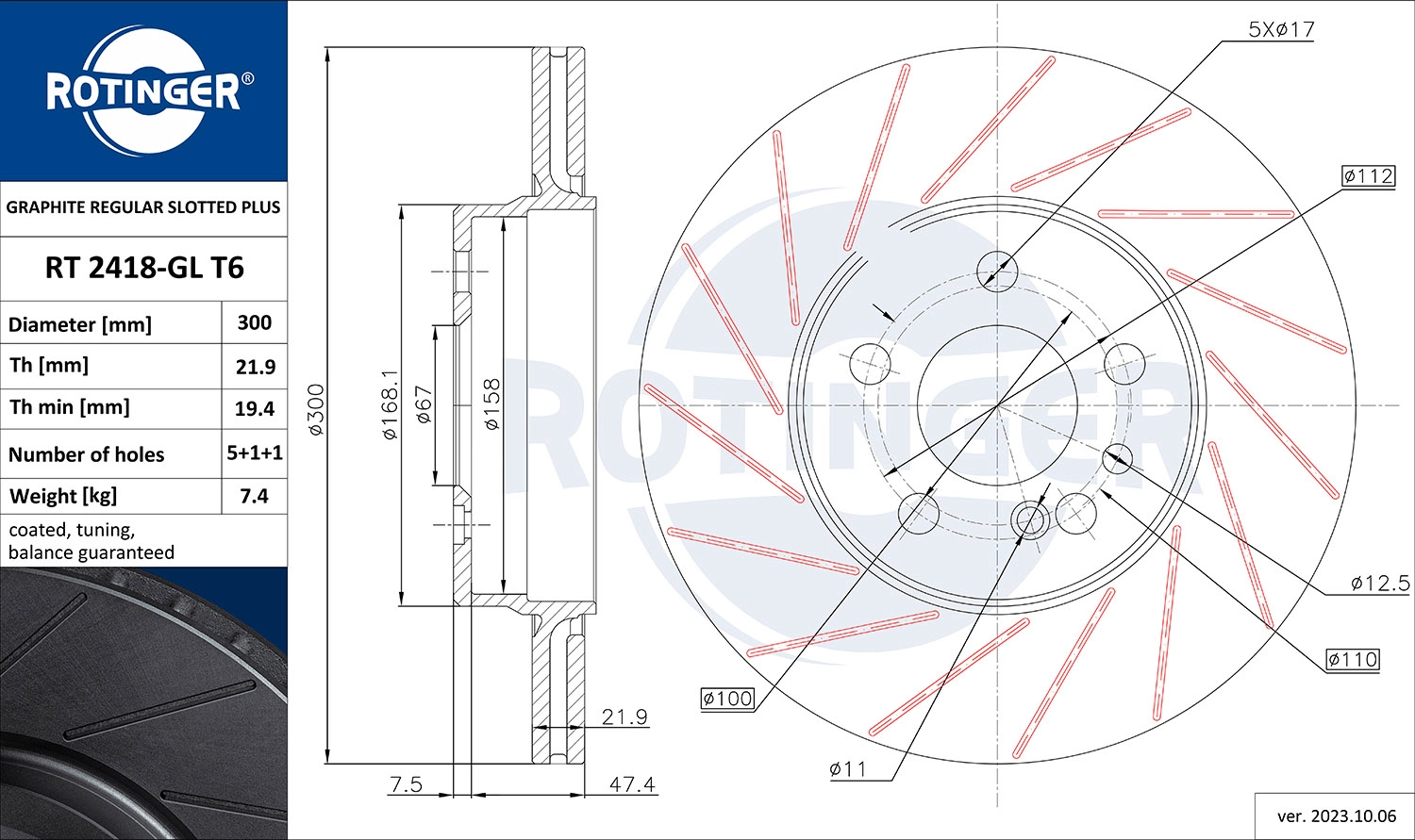 RT 2418-GL T6