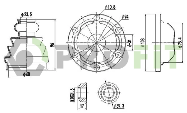 2810-0016 XLB