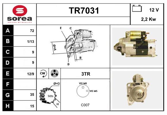 TR7031