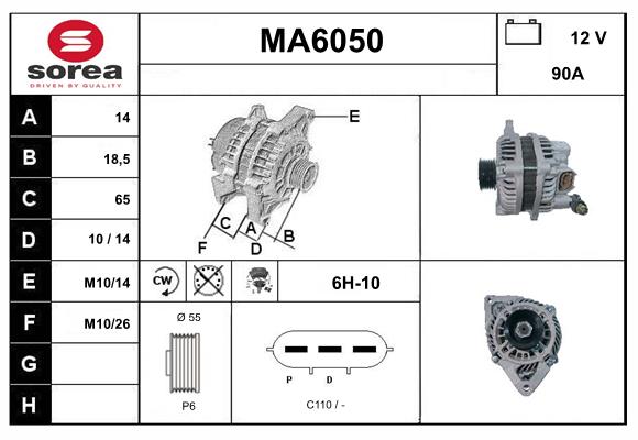 MA6050