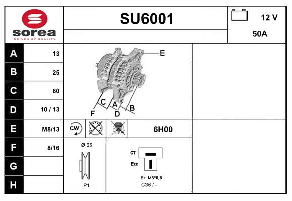 SU6001