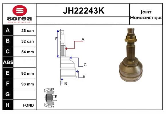 JH22243K