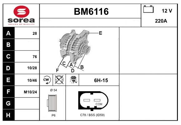 BM6116