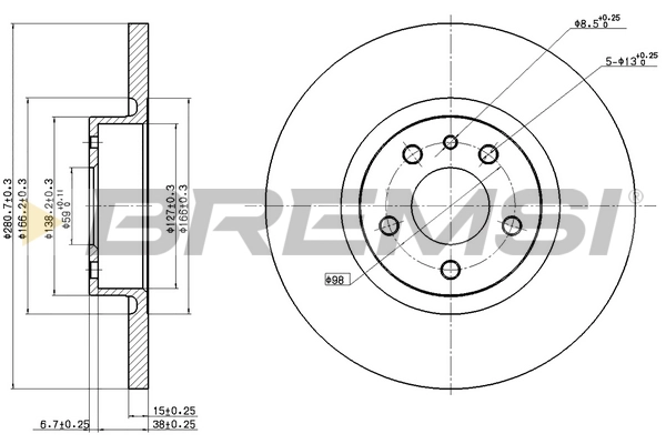 CD7057S