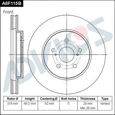A6F115B