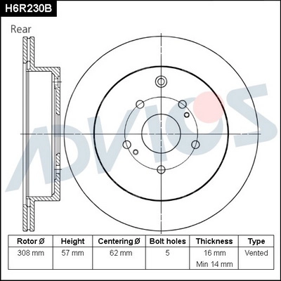 H6R230B