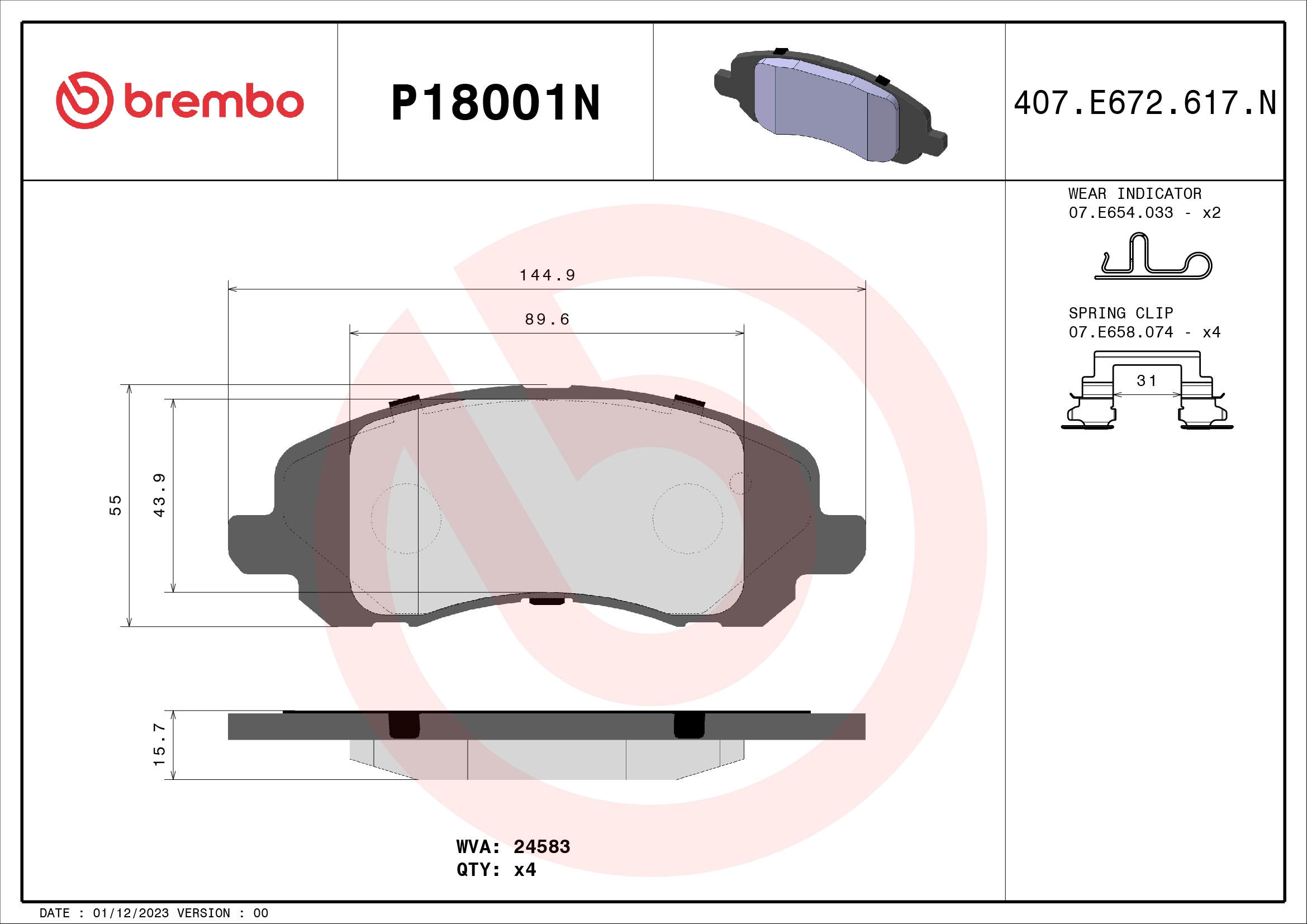 P18001N