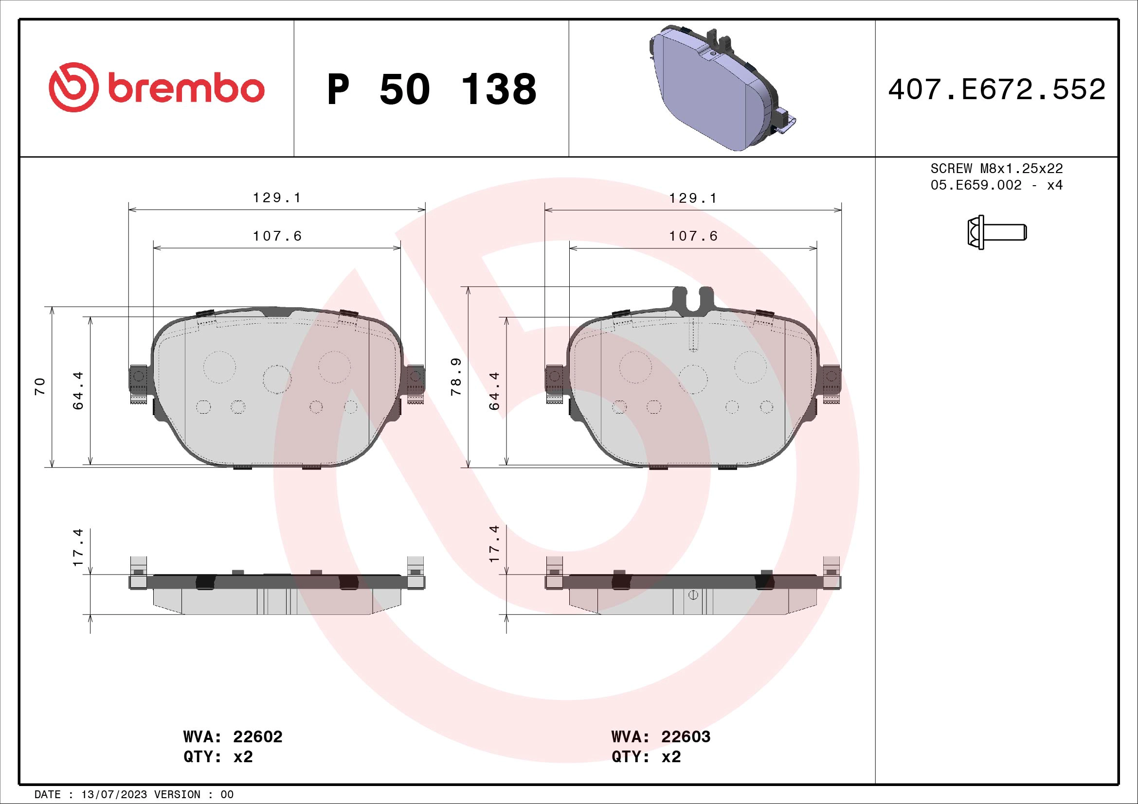 P 50 138