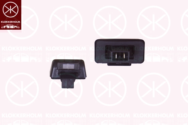Фонарь освещения номерного знака KLOKKERHOLM FORD TRANZIT |--->  5402-017-41-905 / TYC 15-0429-00-2