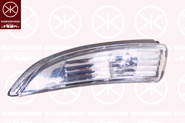 Фонарь указателя поворота Прав *KLOKKERHOLM* (белый) FORD B-MAX |--->25651056 / TYC 310-0147-3