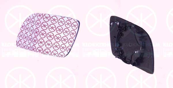Зеркальное стекло, наружн. зерк. (L) *KLOKKERHOLM* VW POLO IV 9N | 95061063 / 6102-02-1223119P